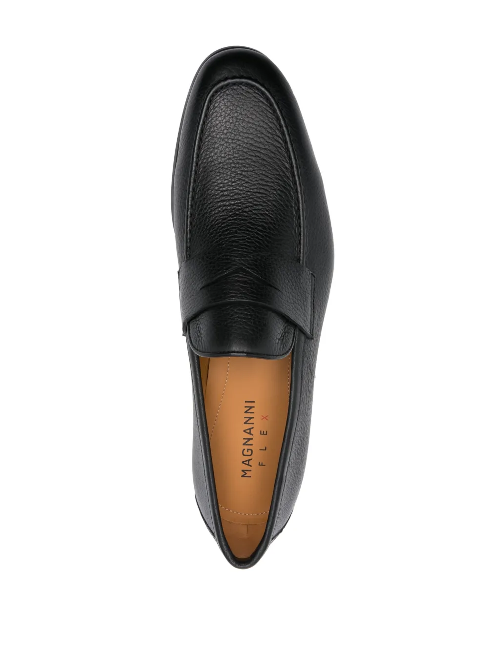 Shop Magnanni Diezma Ii Leather Loafers In Black