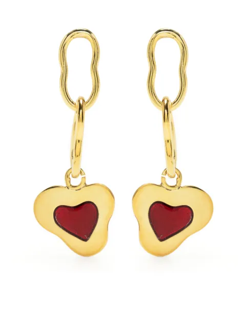 LIYA sterling silver drop earrings