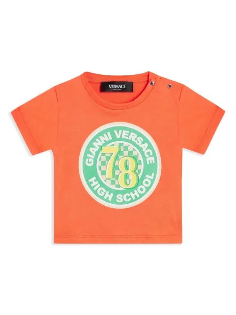 Versace Kids logo-print cotton T-shirt