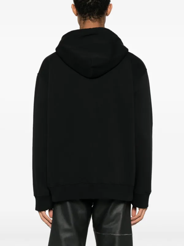 MM6 Maison Margiela Numbers プリント パーカー | ブラック