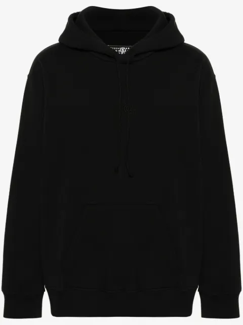 MM6 Maison Margiela Numbers logo-print hoodie
