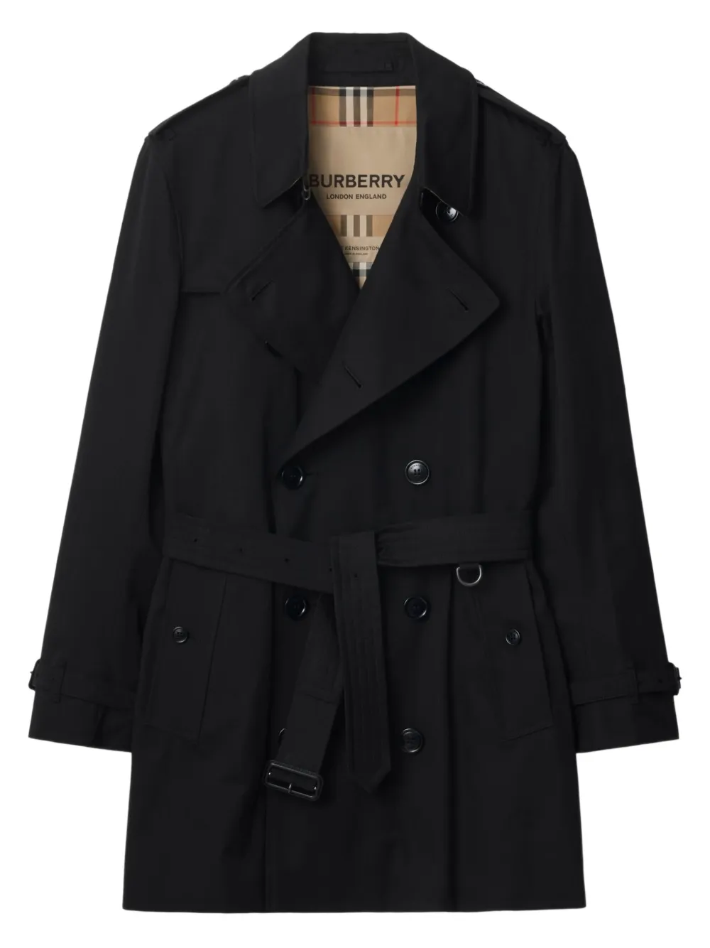 Burberry Wimbledon belted trench coat | Black | Image 1