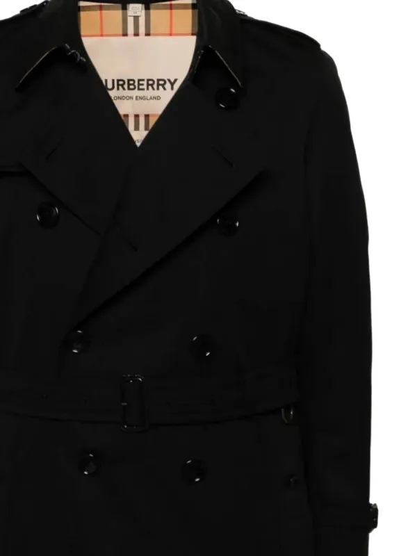 Burberry Wimbledon Belted Trench Coat | Black | FARFETCH ZA Burberry Wimbledon Belted Trench Coat | Black | FARFETCH ZA