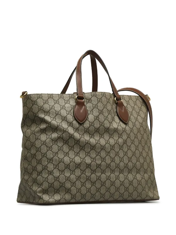 Gucci bestiary gg supreme tote bag 2025