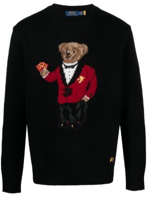 Polo bear 2025 wool sweater