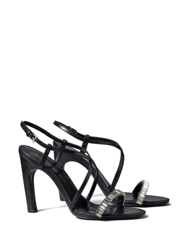 Tory burch best sale crystal sandals