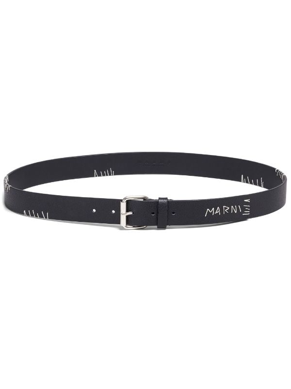 Marni Marni Mending Leather Belt - Farfetch