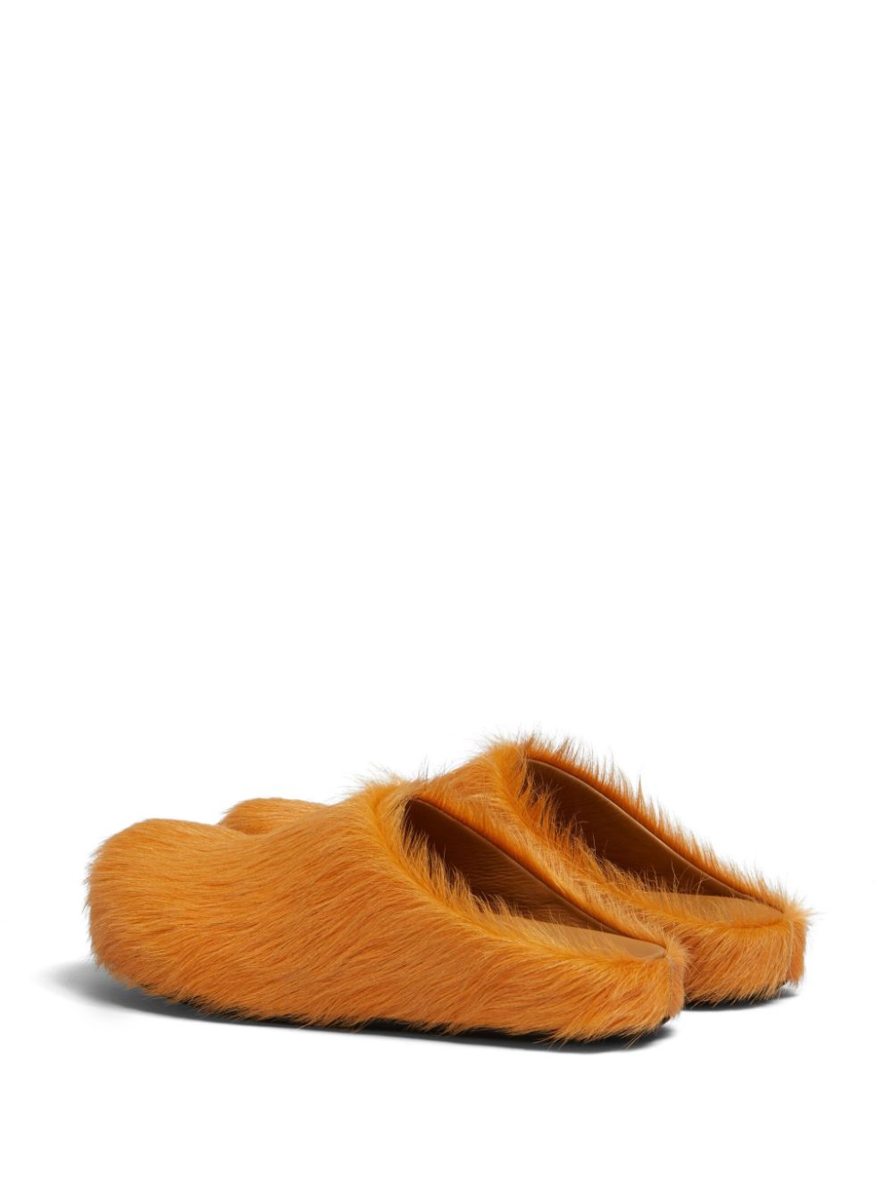 Marni Fussbet Sabot calf-hair slippers Women