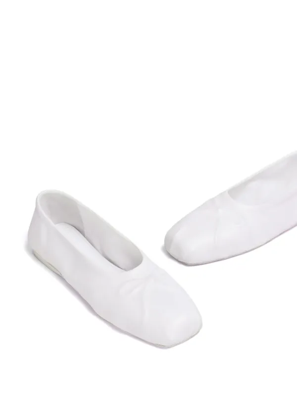 【送料&関税込】Marni Ballerina Little Bow Marni Little Bow Metallic Ballerina Shoes | Blue | FARFETCH