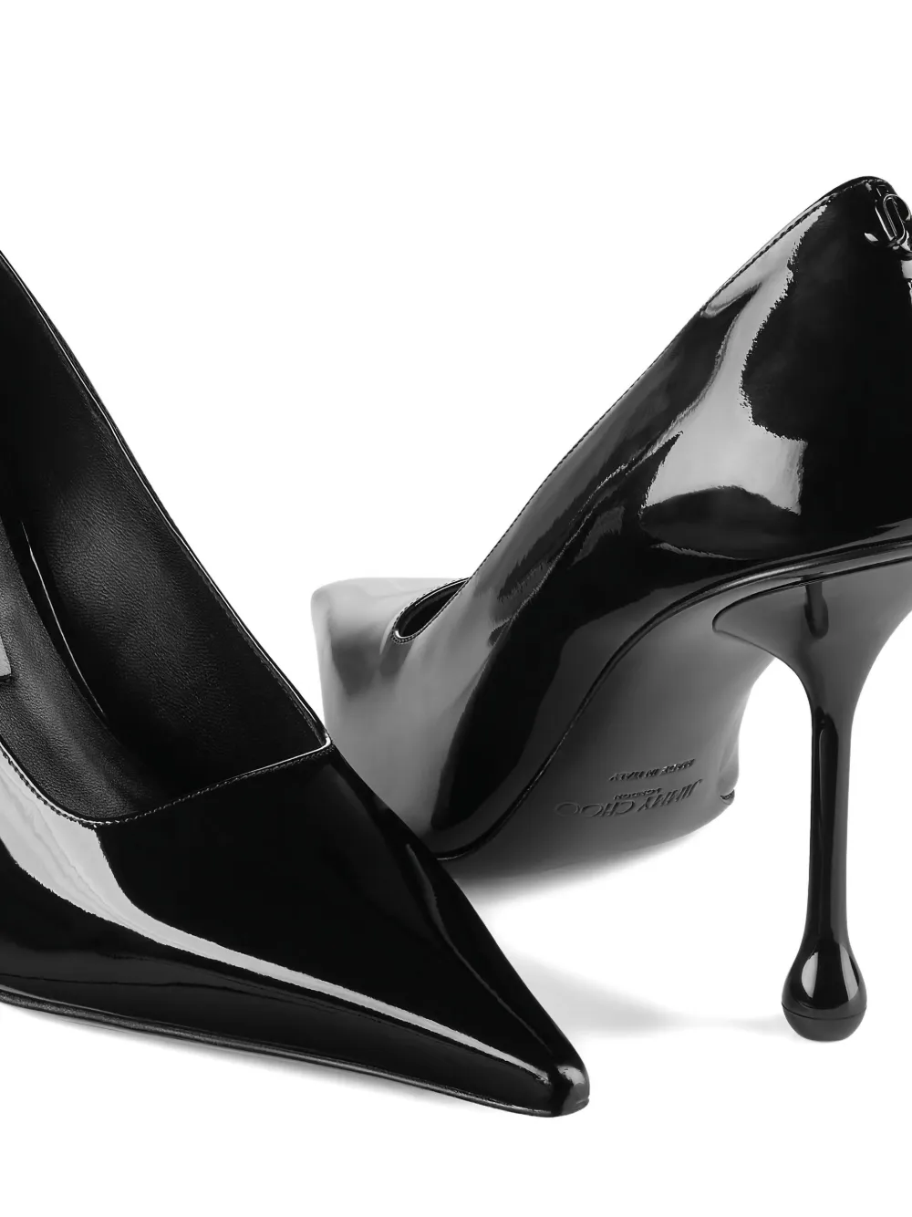 Jimmy Choo 95mm Ixia pumps met hak Zwart