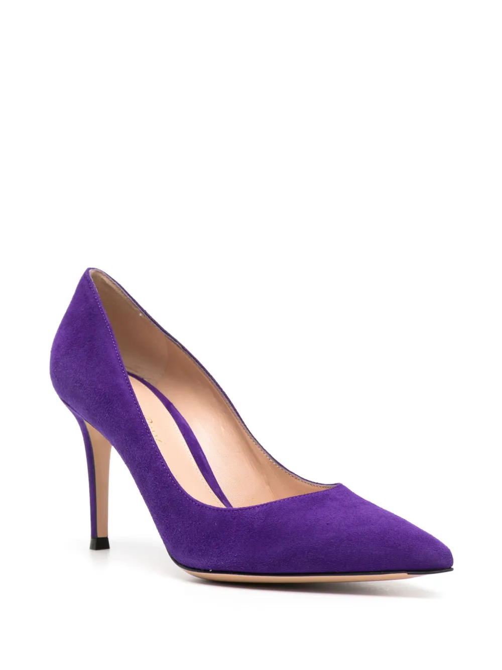 Gianvito Rossi Gianvito suède pumps - Paars