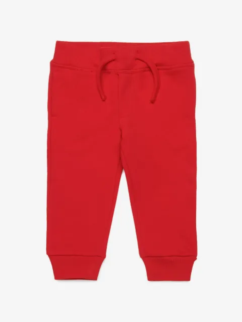 DSQUARED2 KIDS logo-print cotton track trousers