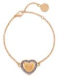 Versace Kids Heart Medusa-charm bracelet - Gold