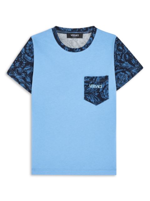 Versace Kids logo-print cotton T-shirt