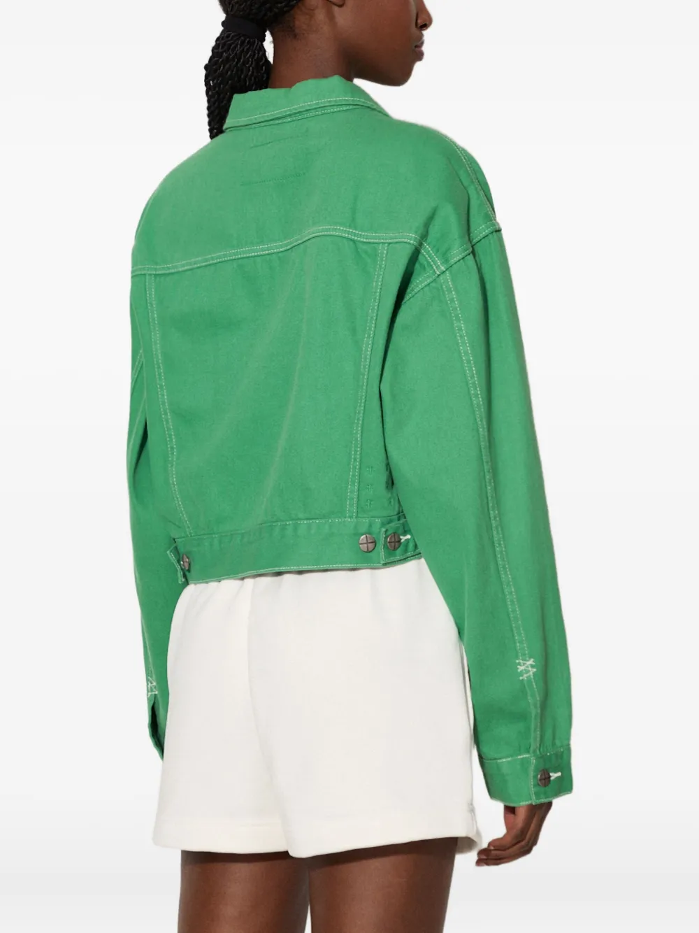 Ksubi Bllie Buttoned Pocket Jacket In Green