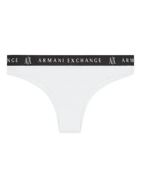 Armani Exchange Cueca com logo no cós