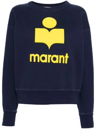 MARANT ÉTOILE Moby Sweatshirt Mit Logo - Farfetch 