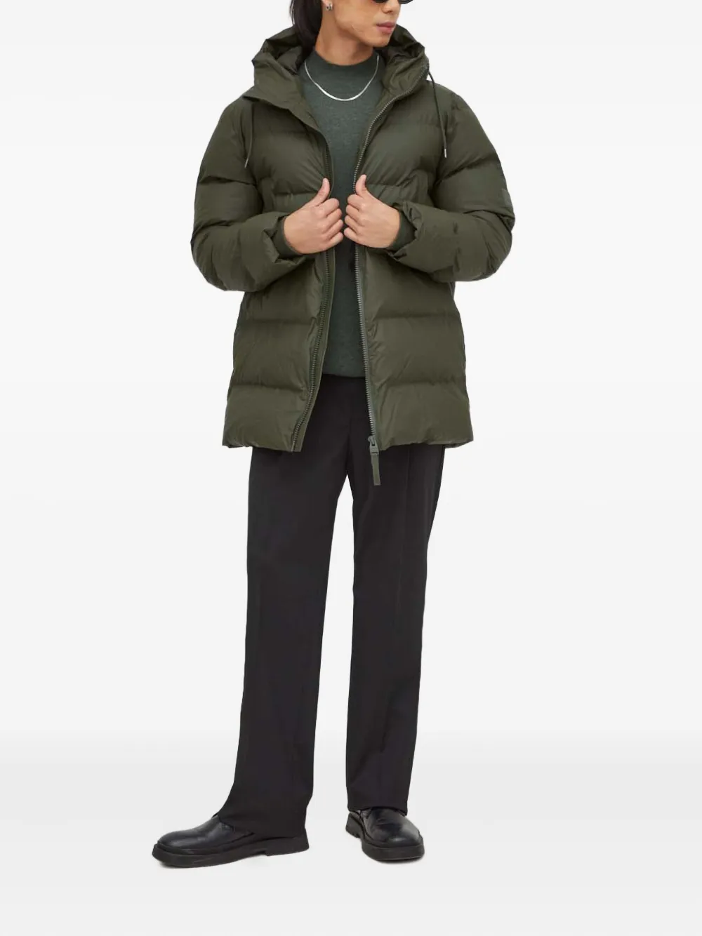 Rains hooded-neckline padded jacket | Down Jackets | Image 2