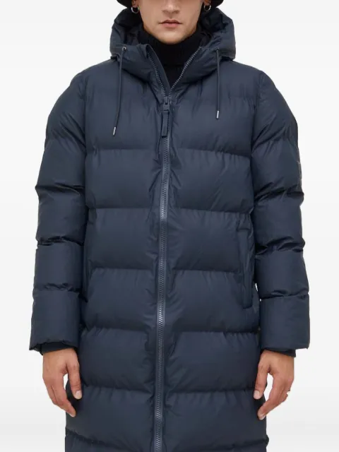 Rains Alta hooded-neckline quilted jacket