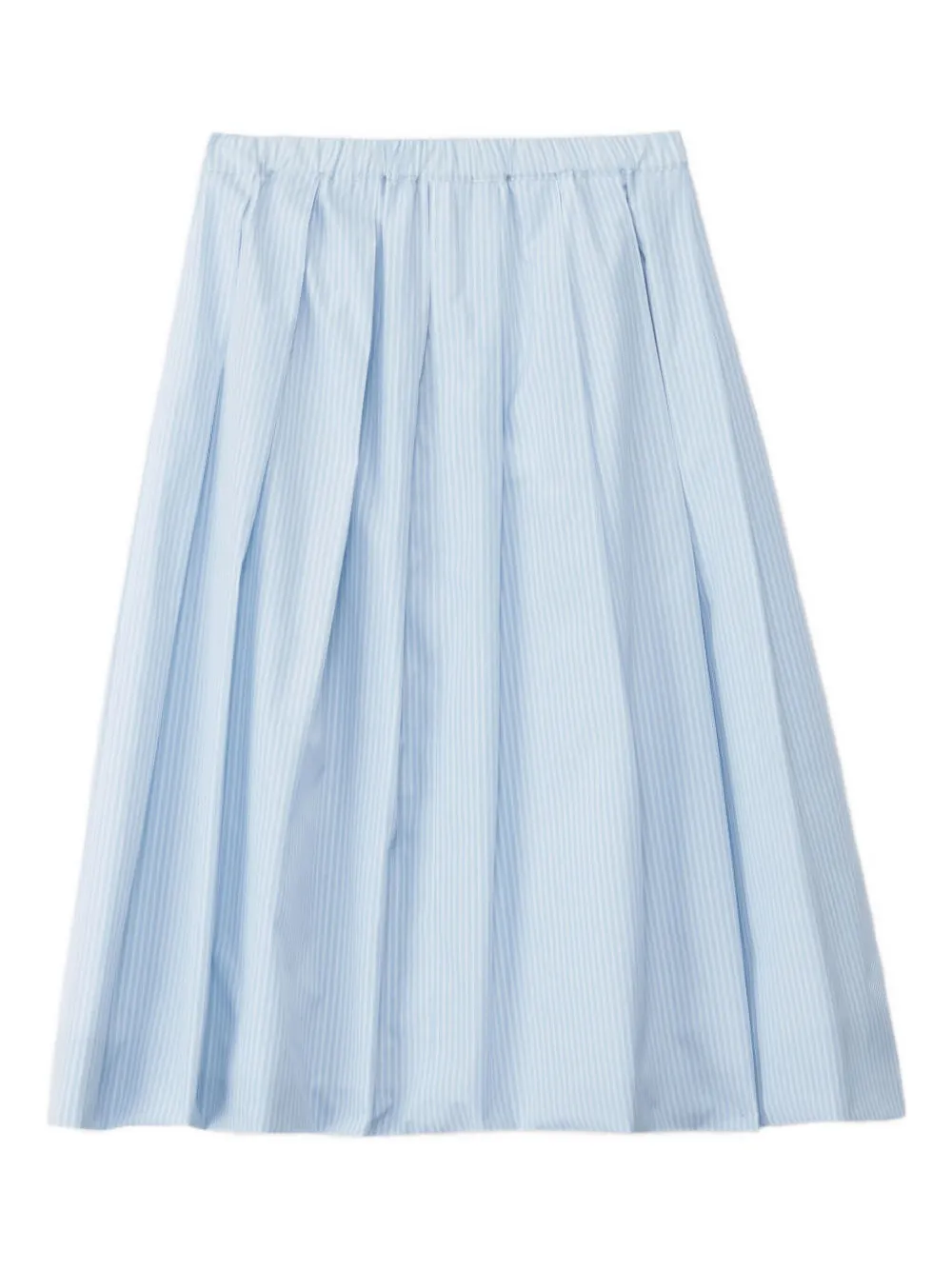 Fabiana Filippi pleated striped skirt | Blue | Image 1