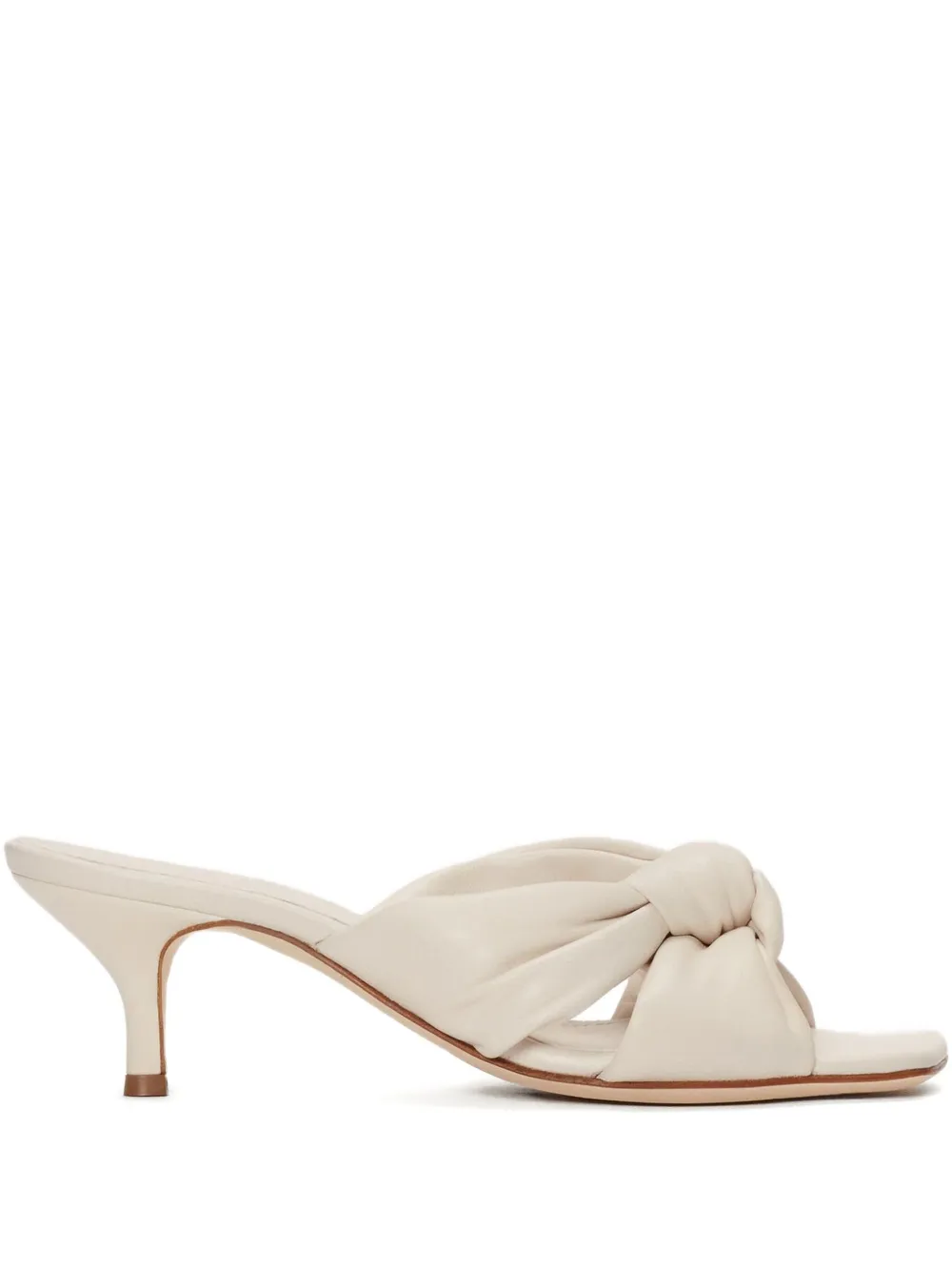 Fabiana Filippi knot-detail leather sandals | Neutrals | Image 1