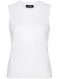 Fabiana Filippi lurex-detail fine-knit top - White