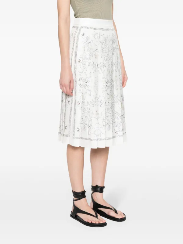 ワンピース FABIANA FILIPPI Women Mid Skirts ABD265F106 L2900142 White Women's Skirts: Satin, Wool & Tulle Skirts | Fabiana Filippi®