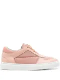 Fabiana Filippi mesh-panels leather sneakers - Pink