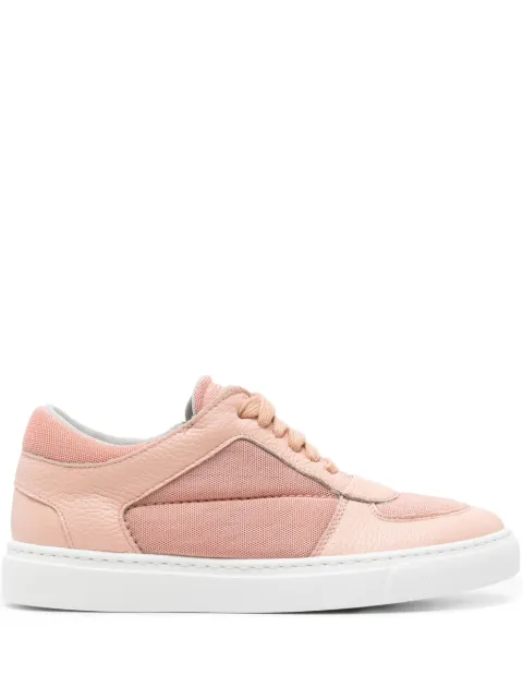 Fabiana Filippi mesh-panels leather sneakers