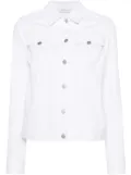 Fabiana Filippi button-up denim jacket - White