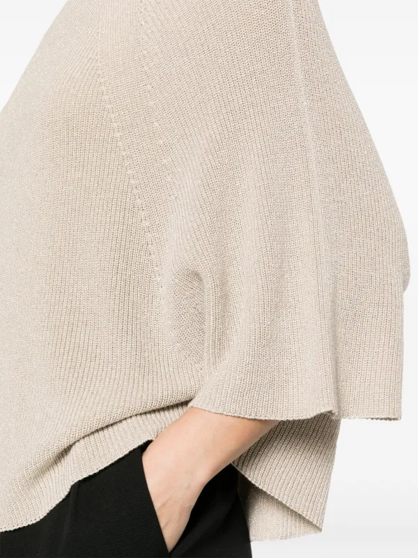 Fabiana Filippi メタリック プルオーバー | ニュートラル | FARFETCH JP