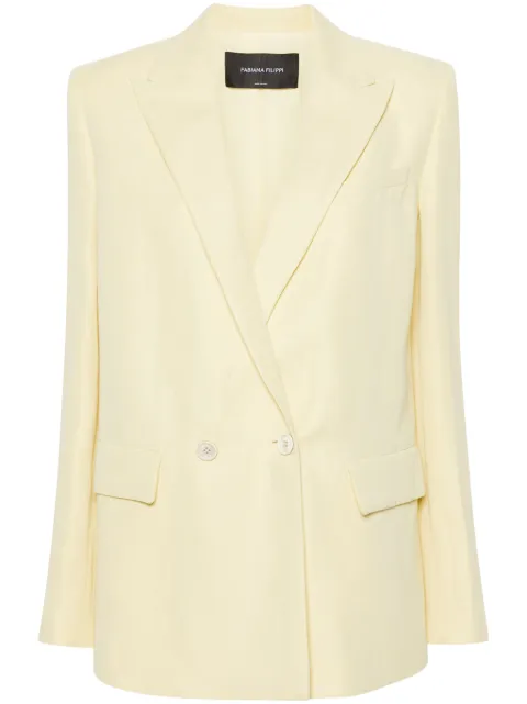 Fabiana Filippi peak-lapels double-breasted blazer