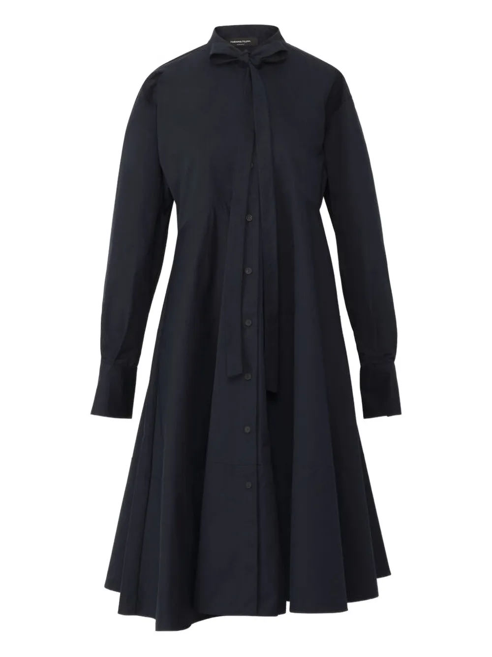 Fabiana Filippi tie-neck midi dress | Blue | Image 1