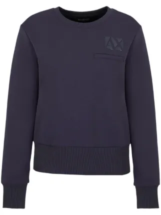 Armani exchange crew neck sweatshirt sale