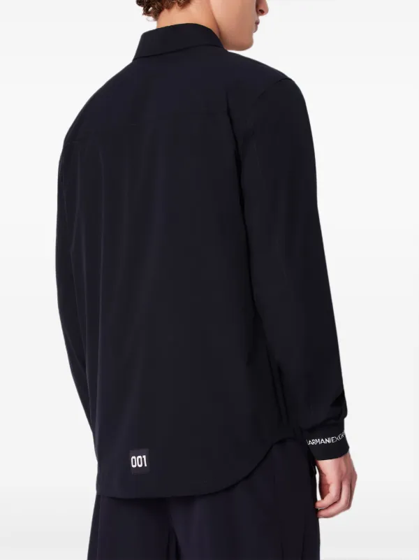 Armani Exchange ロングスリーブ シャツ | ブラック | FARFETCH JP
