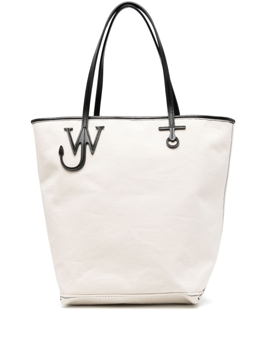 JW Anderson Tall Anchor canvas shopper Wit