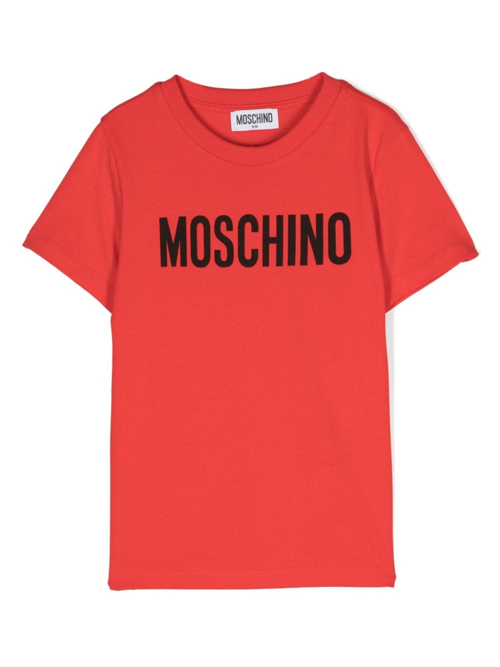 Moschino Kids' Logo-print T-shirt In Red