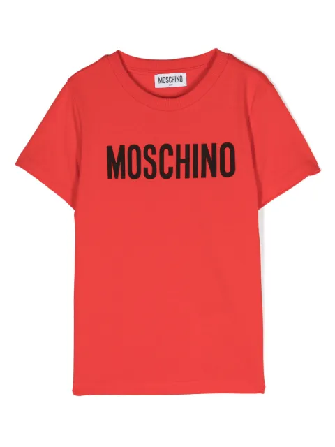 Moschino Kids logo-print T-shirt