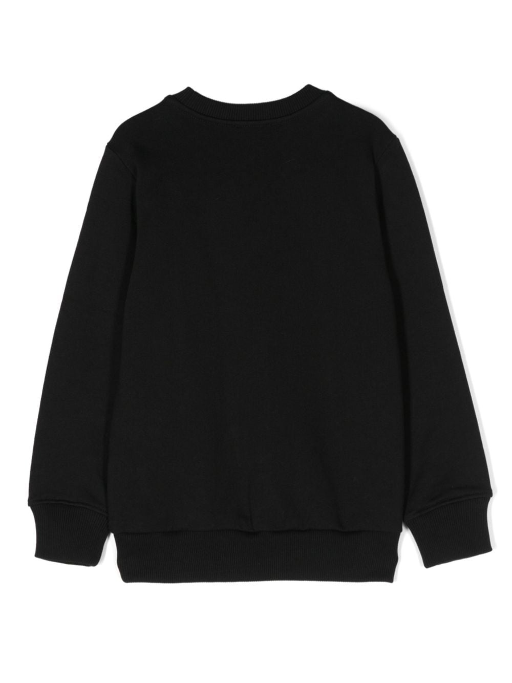 Moschino Kids Sweater met print Zwart