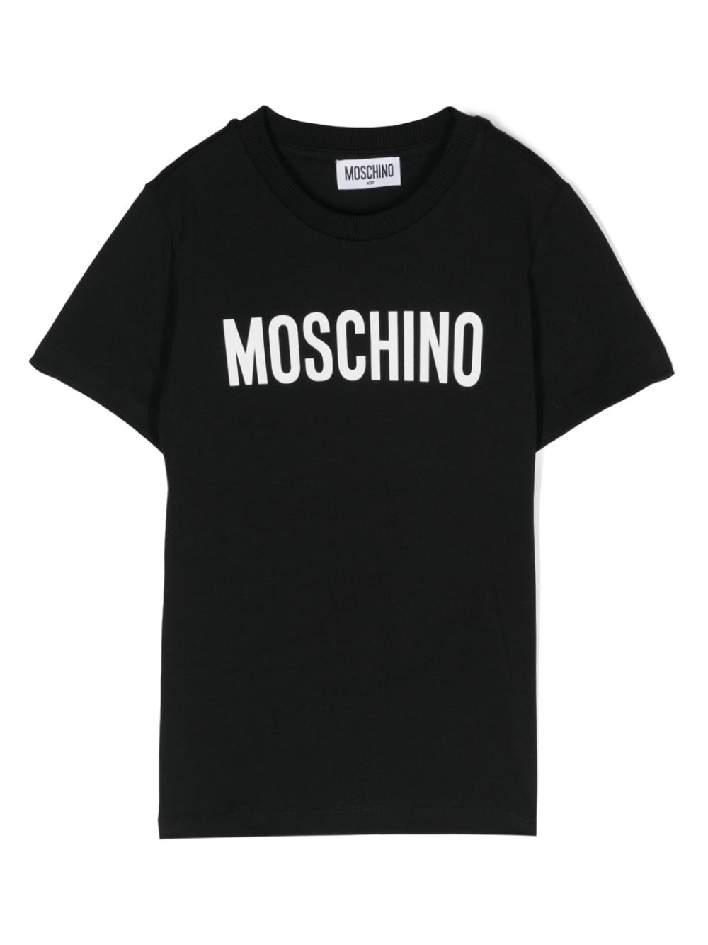 Image 1 of Moschino Kids playera con logo estampado