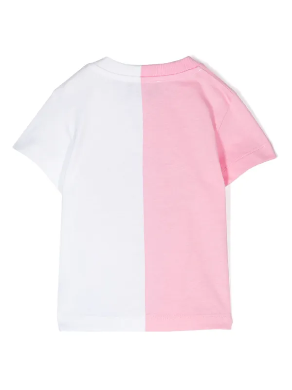 Moschino Kids Teddy Bear Cotton T-shirt | Pink | FARFETCH