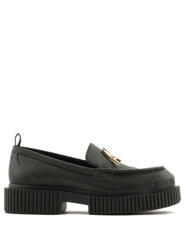 Armani loafers hot sale womens