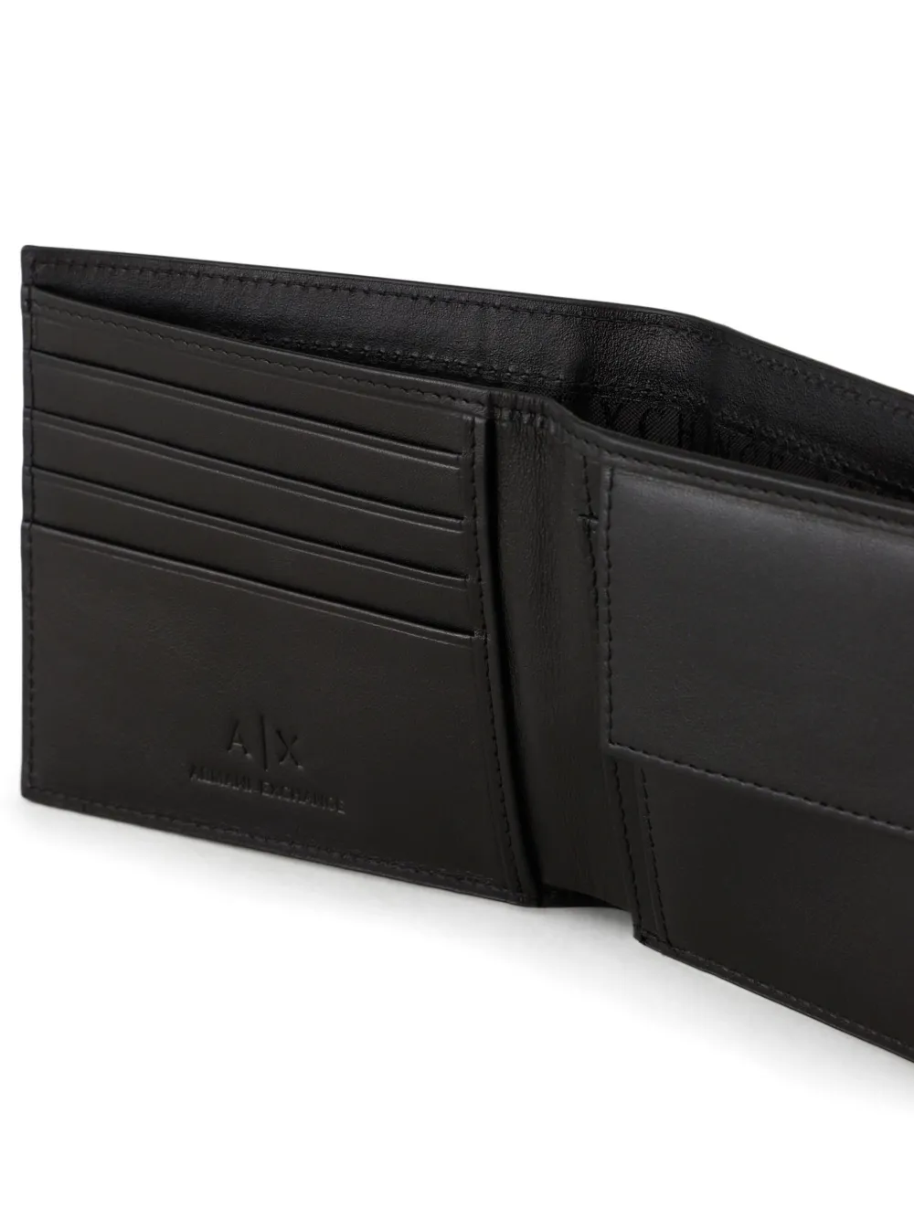 Armani Exchange Portemonnee met logoprint Zwart
