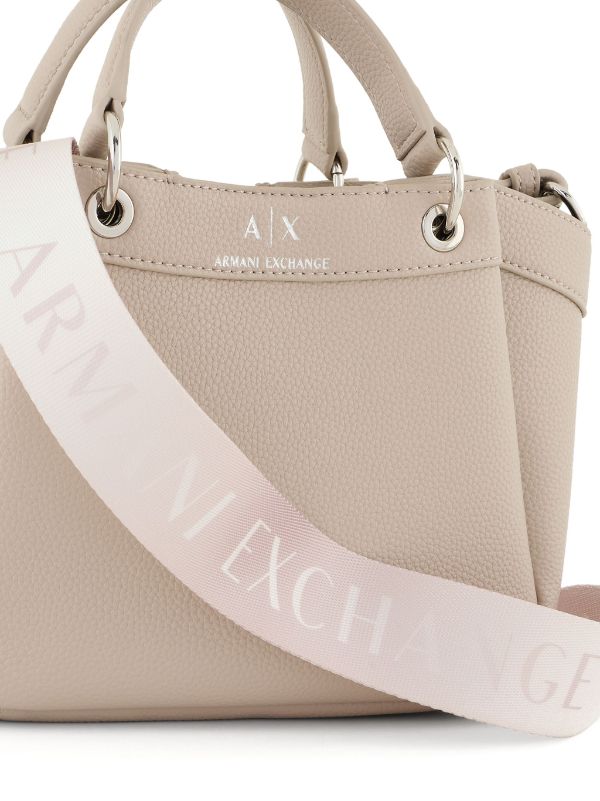 A x armani exchange discount pebble pu bucket bag