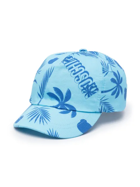 Moschino Kids logo-print cap