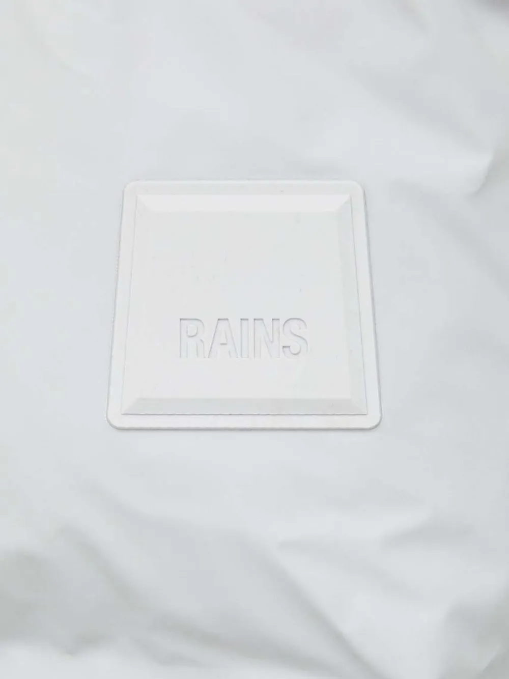 Rains Alta donsjack met capuchon Grijs