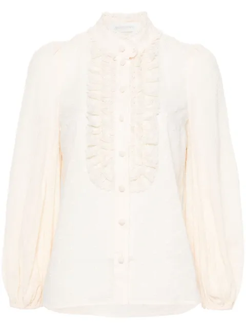 ZIMMERMANN top con detalle de volantes