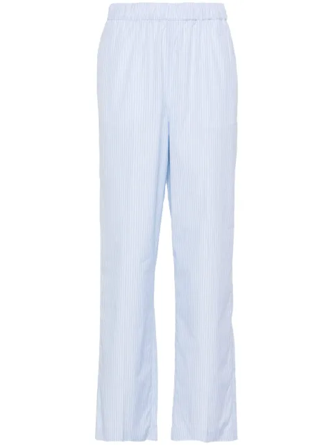 Fabiana Filippi striped cotton trousers