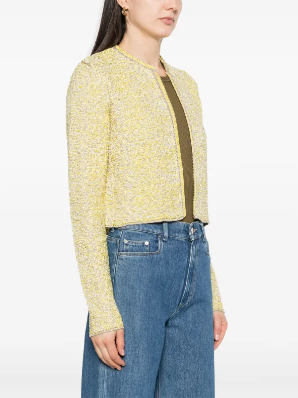 Fabiana Filippi メランジ カーディガン | イエロー | FARFETCH JP