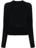Fabiana Filippi brushed cashmere jumper - Blue